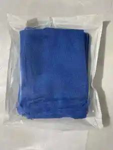 A precio de fábrica quirófano. Toalla 100% algodón azul toalla quirúrgica Médica Quirúrgica Huck toallas
