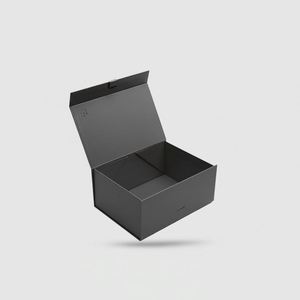 Boîte cadeau magnétique de luxe avec logo personnalisé, boîte d'emballage en papier rigide, pliable, rangement plat - Product Image 6