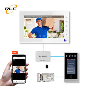 Telepon Pintu Video Pintar 1Set= F4+V7 1080p Tahan Air Sistem Keamanan Kamera Rumah Aplikasi Tuya - Product Image 1