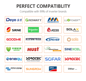 แบตเตอรี่อินเวอร์เตอร์ EU Stock 48v 512v 200ah 10kwh Lifepo4 แบบติดผนัง พร้อมระบบจัดการแบตเตอรี่อัจฉริยะ (Smart BMS) สำหรับระบบพลังงานแสงอาทิตย์ - Product Image 3
