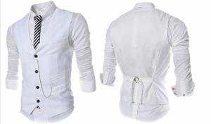 <span class=keywords><strong>Gilet</strong></span> de <span class=keywords><strong>Costume</strong></span> <span class=keywords><strong>Homme</strong></span> Slim en Laine Réversible <span class=keywords><strong>Double</strong></span> <span class=keywords><strong>Boutonnage</strong></span> Coupe-Vent Design Personnalisé Haute Qualité Pièce Tendance Utilitaire - Product Image 6