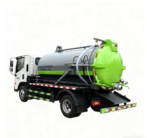 Camión de Succión de Aguas Residuales con Tanque de 8000 Litros y 8 Toneladas, Euro 3, 6X4, Transmisión Manual Diésel, de China - Product Image 3