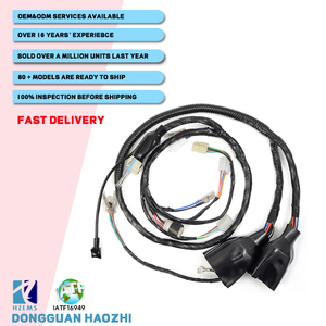 1UY-82590-00-00 ヤマハ ウォリアー 1987 350 YFM350X モト-4 1989 YFM250 用ワイヤーハーネスアッシー 18AWG-20AWG ワイヤー - Product Image 3