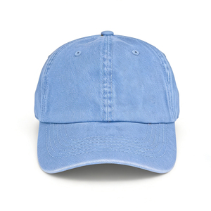 Gorra de Béisbol Clásica Ajustable Unisex, Lona Suave Lavada, Transpirable, de 6 Paneles, con Hebilla Plateada de Cobre, para Actividades Diarias al Aire Libre - Product Image 1