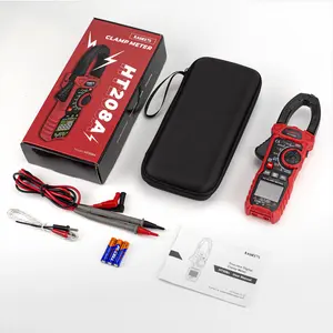 KAIWEETS HT208A Multi-function Digital Clamp Meter AC Current Multimeter Voltage Tester Car Amp Hz Capacitance NCV Tool