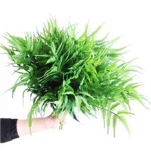 Plante Artificielle Réaliste en Pot – Plantes Artificielles Économiques Effet Naturel – Herbe Haut de Gamme pour Terrains de Football – Fougères Artificielles - Product Image 4