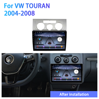 Meihua10.1 pouces voiture Android lecteur Dvd pour 2004-2008 Volkswagen Touran manuel A/C avec système de navigation GPS