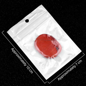 DIY 35x45mm Double-Flat Oval Worry <strong>Stone</strong> Irregular Shaped Slice Carved Letter Loose <strong>Stone</strong> Grinding and Polishing - Product Image 4