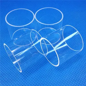 HM kundenspezifischer Heizfestigkeit poliertes transparentes rundes Boden-Quarz-Testglas
