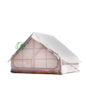 Nouvelle arrivée, tente gonflable à double couche, coupe-vent, légère, pliable, pour le <span class=keywords><strong>camping</strong></span> en montagne, résistante au vent fort, 3-5 personnes - Product Image 2