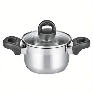 Meat <b>Pot</b> Tourmaline 0.75L With Glass Lid For Cooking - Product Image 2