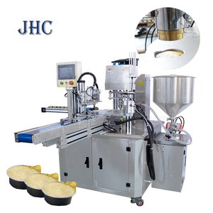 Machine automatique de remplissage et de scellage de gobelets pour sauces alimentaires, remplissage quantitatif de gobelets en plastique, scellage facile à décoller - Product Image 1