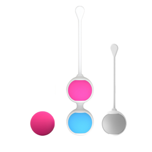女性のための高品質のプッシータイトナーシリコン膣エクササイズマッサージャー3個セットケーゲルボール大人の製品大人のおもちゃ - Product Image 2