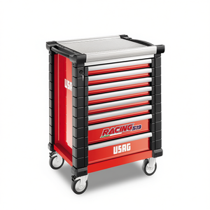 Gabinete de Herramientas Usag Racing 519 con 8 Cajones, Banco de Trabajo con Ruedas para Almacenamiento en Garaje o Taller - Product Image 2
