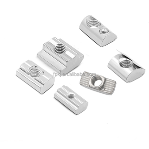 Accessoire 20 30 40 45 série acier inoxydable t fente rail écrou coulissant <span class=keywords><strong>goutte</strong></span> dans les écrous à ressort écrou à billes pour <span class=keywords><strong>profil</strong></span>é en aluminium - Product Image 6
