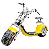 Scooter électrique de route pour 2 personnes, vitesse rapide, 60v, avec pédales