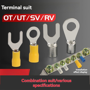 Conector de Cobre de Reparación Rápida de Tipo Abierto UT/OT/RV/SV/SC, Terminal de Cable con Material de Latón Duradero - Product Image 4