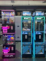 Machine de jeu d'arcade à monnayeur pour bonbons et mini-peluches, avec accepteur de billets, pour enfants, vente en gros