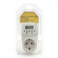 Interruptor Temporizador Digital para Interiores, Control Automático Programable, Directo de Fábrica