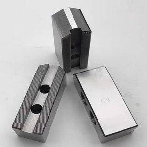 Thép đặc biệt khí nén Chuck hàm (Kích thước 130-320mm) Độ chính xác cao ± 1mm Độ chính xác 3 hàm phổ khoan chuck máy tiện - Product Image 3