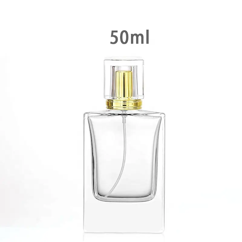 Luxus 30 ml 50 ml 100ml klare Parfüm glasflasche