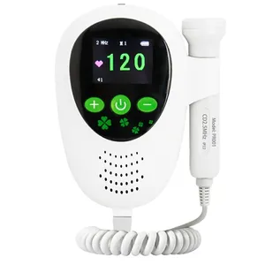 Trending Producten 2024 Nieuwkomers Echografie Prenatale Pocket Foetale Doppler Baby Hartslag Monitor