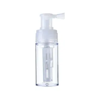 110ml embalagem plástica garrafa spray da bomba cosmética para o corpo em pó