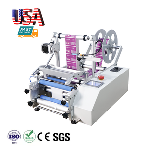 Bền dính nhãn Applicator Jar mỹ phẩm nhựa PE bán tự động chai tròn máy dán nhãn - Product Image 1