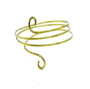 2024 árabe oro cuero pulsera brazaletes Dubai chapado en oro joyería brazalete grueso 8mm latón geométrico Multicolor brazalete - Product Image 1