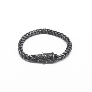 yunnique Pulsera con ancla de plata tibetana, cierre magnético unisex, joyería de regalo - Product Image 5