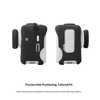 Funda Protectora de Silicona Sunnylife para Insta360 GO 3S con Base de Carga, Cubierta de Lente y Cordón