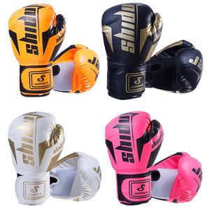 Gants de boxe en cuir Muaythai MMA pour adultes et enfants Gants de boxe gagnants pour l'entraînement professionnel - Product Image 3