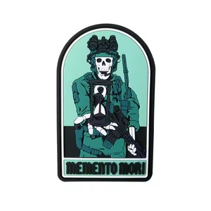 Direct Manufacturing Workshop Purely Customized 3D Soft Rubber Silicone Polyvinyl Chloride Emblem pvc patch - Product Image 4