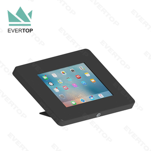 Funda de Metal para iPad, soporte antirrobo, encimera, soporte de exhibición de quiosco de tableta, quiosco de soporte giratorio de <span class=keywords><strong>PC</strong></span>, encimera - Product Image 4