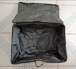 Leichte enthalten Abfall und Geruch Faltbare Haustiers treu Tragbare Kitty Katze Reise Katzen toilette mit Deckel für Autofahrten, Hotel Stay - Product Image 6