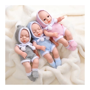 Vente chaude pas cher prix 30cm <span class=keywords><strong>Reborn</strong></span> poupées réaliste Silicone bébé belles poupées réaliste <span class=keywords><strong>Reborn</strong></span> jouets - Product Image 1
