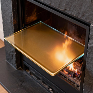 <span class=keywords><strong>Insert</strong></span> de foyer <span class=keywords><strong>pour</strong></span> poêle artisanal, verre personnalisé, sans bulles, résistant à la chaleur, panneau en céramique - Product Image 5