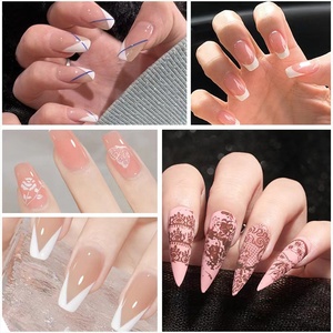 Haute qualité Nail Art estampage usage domestique équipement de beauté gelée Silicone timbre pour ongles français Kits de <span class=keywords><strong>manucure</strong></span> timbre à ongles - Product Image 3
