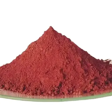 ความโปร่งใสและความแข็งแรงของสี เม็ดสีเหล็กออกไซด์ใส สีแดง 101 สําหรับสีเคลือบ หมึก พลาสติก ยาง