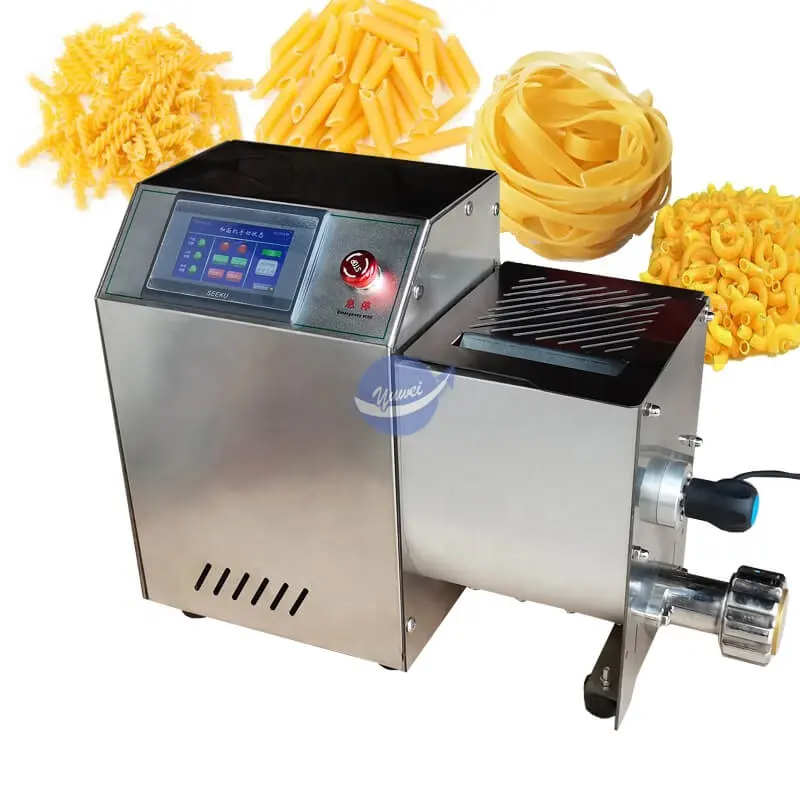 Spaghetti Pasta Macaroni Machine/12 Kg/u/Roestvrij Staal Italiaanse Spaghetti Pasta Maker Machine