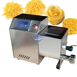 Machine de fabrication de pâtes spaghetti macaronis/12 KG/H/machine de fabrication de pâtes spaghetti italiennes en acier inoxydable