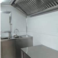 Remorque mobile de restauration en tôle galvanisée certifiée DOT FMVSS pour la vente de hot-dogs, fabriquée en usine