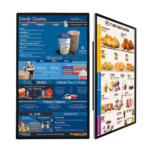 Hoch auflösender Kiosk-Medien bildschirm 21,5-Zoll-Digital-Signage-Werbespieler für die Wand montage