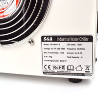 Refroidisseur d'eau industriel S&A CW3000 à refroidissement par air pour broches CNC