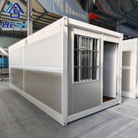 Mini Maison Conteneur Pliant Préfabriqué de Sécurité Prix Maison Mobile Pliable Préfabriquée à Construction Rapide