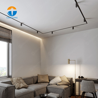 Nouvelle tendance 220V magnétique linéaire piste lumière projecteur Surface encastré pendentif Focus lumières magnétique piste lumière système