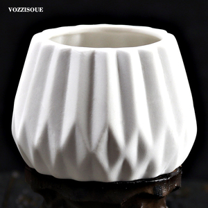 Pots de fleurs vertes, bonsaï, plantes succulentes, jardin, balcon, maison, conteneur de fleurs en céramique, intérieur et extérieur - Product Image 6