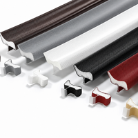 Bande d'étanchéité en caoutchouc mousse PU durable, absorbant les chocs, insonorisante, pour applications sur portes, fenêtres et armoires