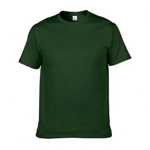 High Quality 180gsm Men's Blank Navy T-<b>Shirts</b> Custom Logo Print 100% Cotton Summer Wholesale Tee - Product Image 2