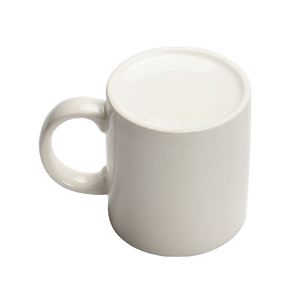 แก้วเซรามิกสีขาวพิมพ์โลโก้เรียบง่ายสำหรับกาแฟ ชา น้ำ ลาเต้ ขายส่งจากโรงงาน - Product Image 4